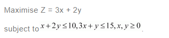 NCERT Solutions For Class 12 Maths Linear Programming Exercise 12.1 q 5