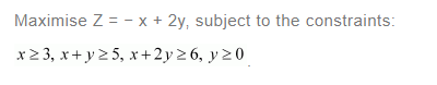 NCERT Solutions For Class 12 Maths Linear Programming Exercise 12.1 q 9