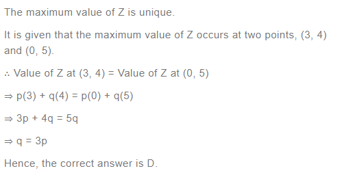 NCERT Solutions For Class 12 Maths Linear Programming Exercise 12.2 q 11(a)