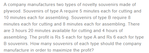 NCERT Solutions For Class 12 Maths Linear Programming Exercise 12.2 q 7