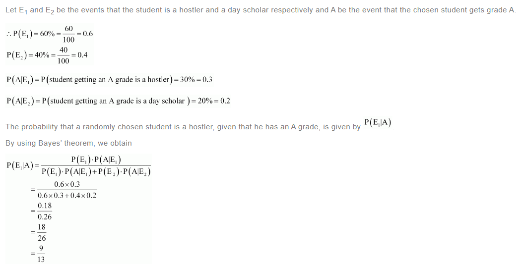 class 12th maths chapter 13 exercise 13.3 q 3(a)