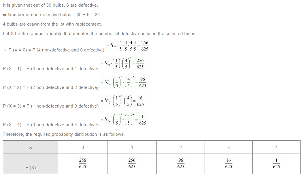 ncert solutions for class 12 maths chapter 13 exercise 13.4 q 6(a)