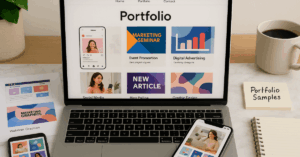 How to Build a Portfolio That Gets Noticed — Free Samples Inside